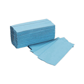 Picture of H/Towels C Fold Blue 220MM X 250MM (12) - 11010YY10