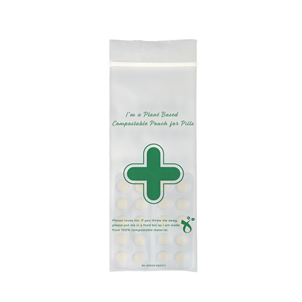 Picture of Compostable Pouch For Pills = TC7 Size - CGSTC7