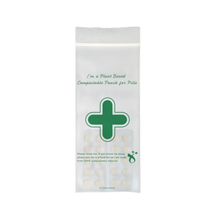 Picture of Compostable Pouch For Pills = TC8 Size - CGSTC8