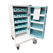 Picture of 15 TRAY COMPACT UNIT DOSAGE TROLLEY - HECT515