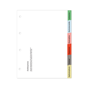 Picture of CD Register Index Dividers Set Of 15 - NCD015