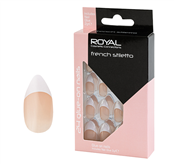 Picture of French Stiletto Nail Tips & 3g Glue - NNAI156