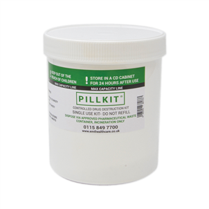 Picture of Controlled Drug Destruction Kit 1 Litre - PILL1000