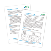 Picture of Fridge Temperature Sheet Packs - RTR005