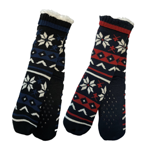 Picture of Mens Fairisle Slipper Socks - SK1127A