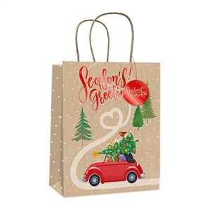 Picture of Driving Home Design Large Gift Bag - XBA0219LFSC