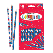 Picture of Christmas Colouring Pencils Pk15 - XK0063